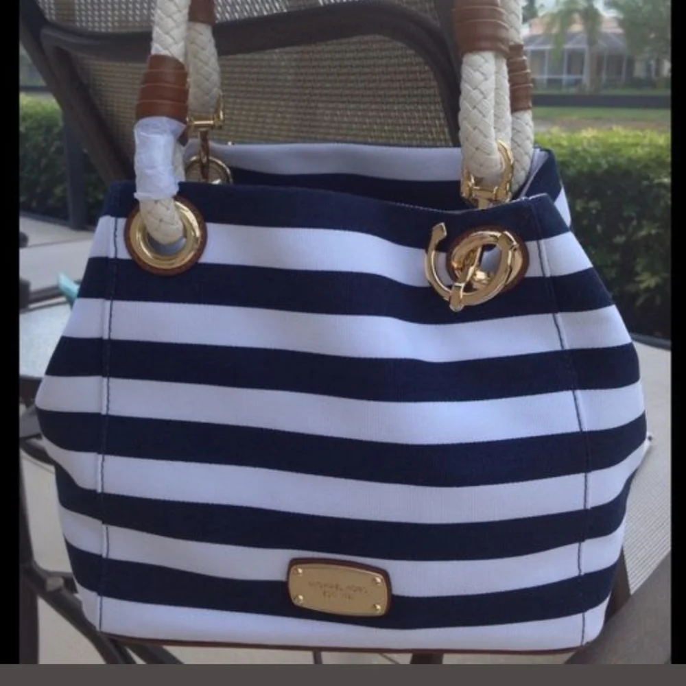 MK Nautical Canvas Tote_2